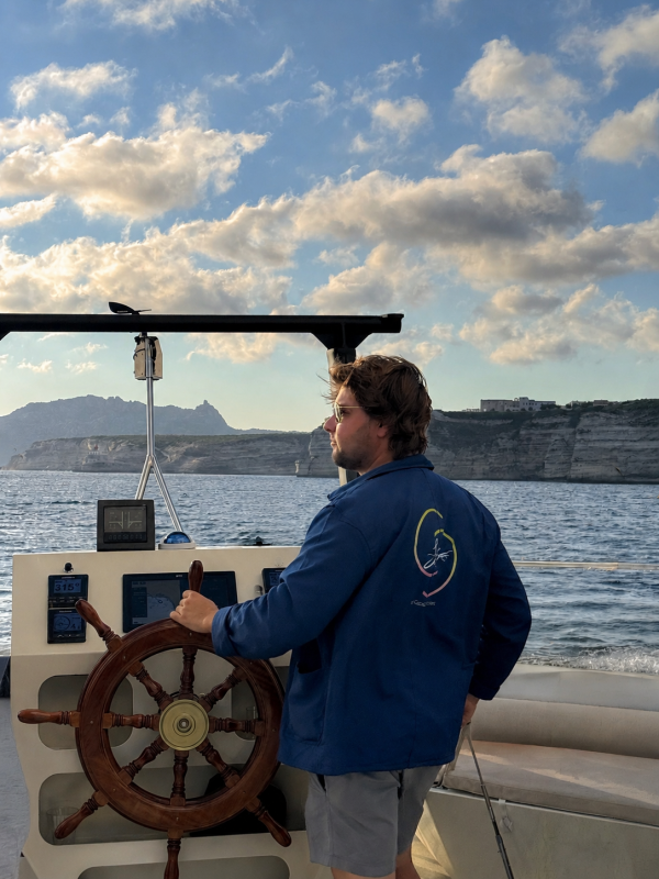 Benoît, fondateur de Corse Nautic Escape