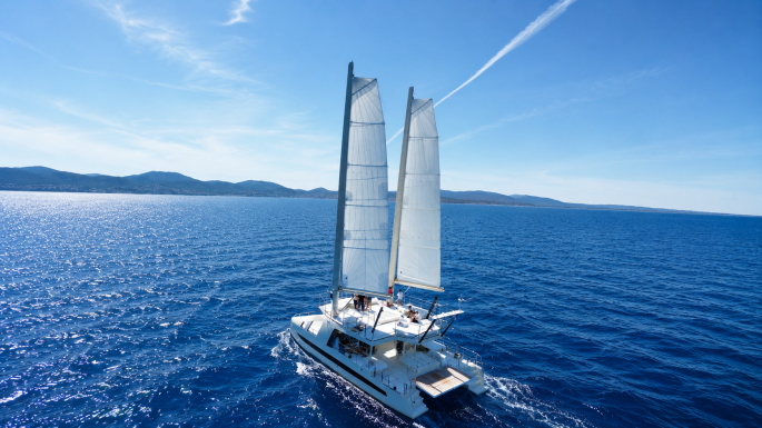 L'Orma Chiara, premier bateau de la série GREENSAIL 50